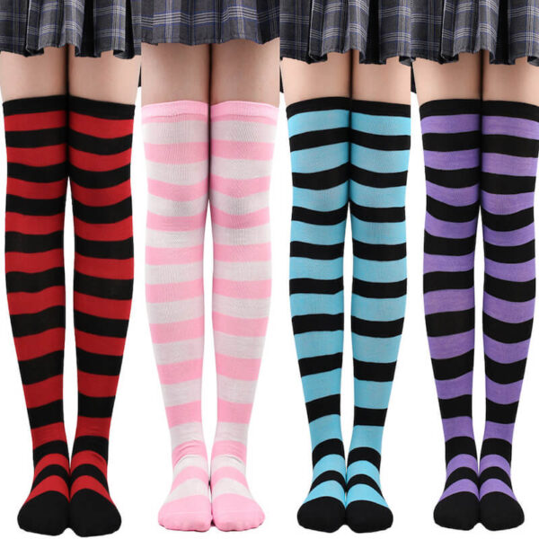 stripes cosplay stockings - Image 8