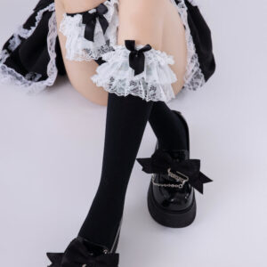 Lolita triple lace layers stockings